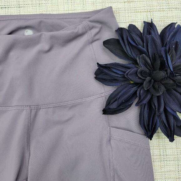 Yogalicious Lux High Waist Side Pocket 7/8 Ankle Leggings Extra Small - Picture 3 of 5